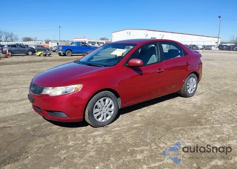 2012 Kia Forte Ex z USA, uszkodzony, nr VIN KNAFU4A21C5498932